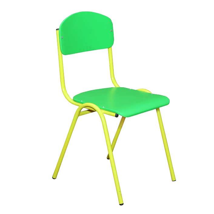 Стілець дитячий ISO, ростова група №1, фарбований (ТОВ ‘’АЛМАНТ’’) 280х280х515 мм.